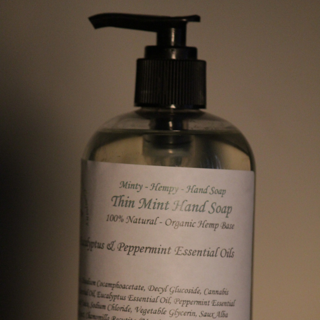 Thin Mint - Hemp Based Hand Soap - 12 oz